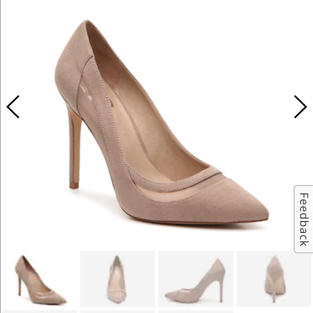 Mix No.6 Trisha Mesh Suede Heel